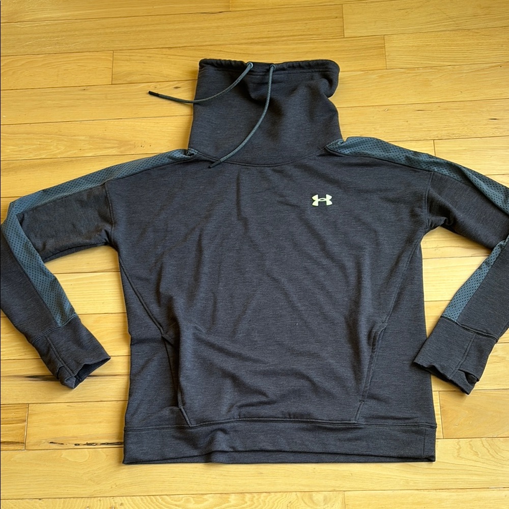 Under Armour Charcoal Hoodie with Logo